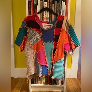 Handmade designer patchwork shirt